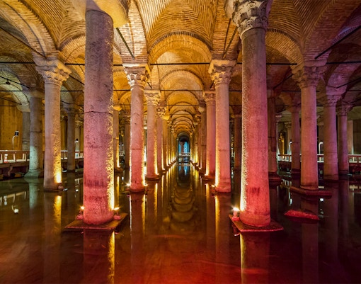 Explore the Basilica Cistern