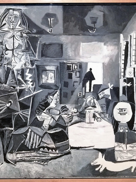 Picasso's interpretation of Las Meninas at the Picasso Museum Barcelona.