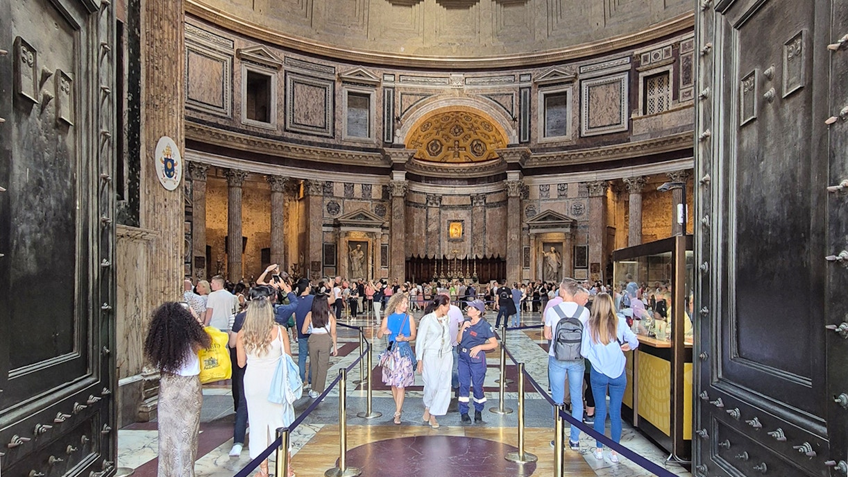 Pantheon Tickets Timings