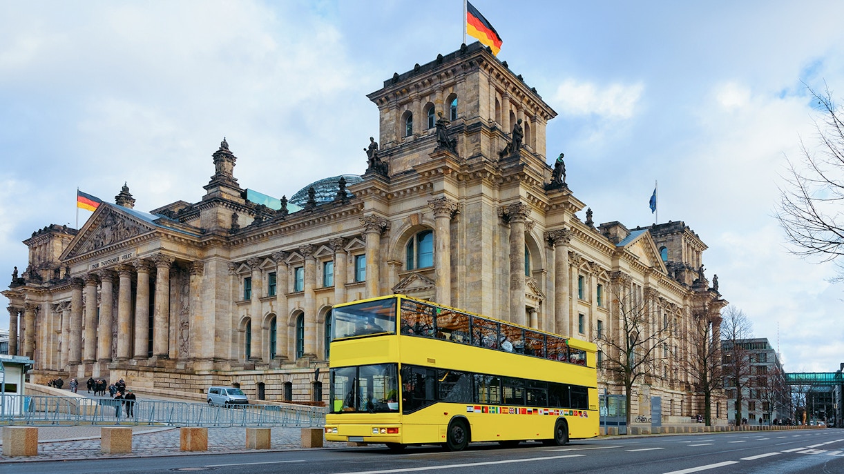 Getting There - This is a photograph of Bus Berlin