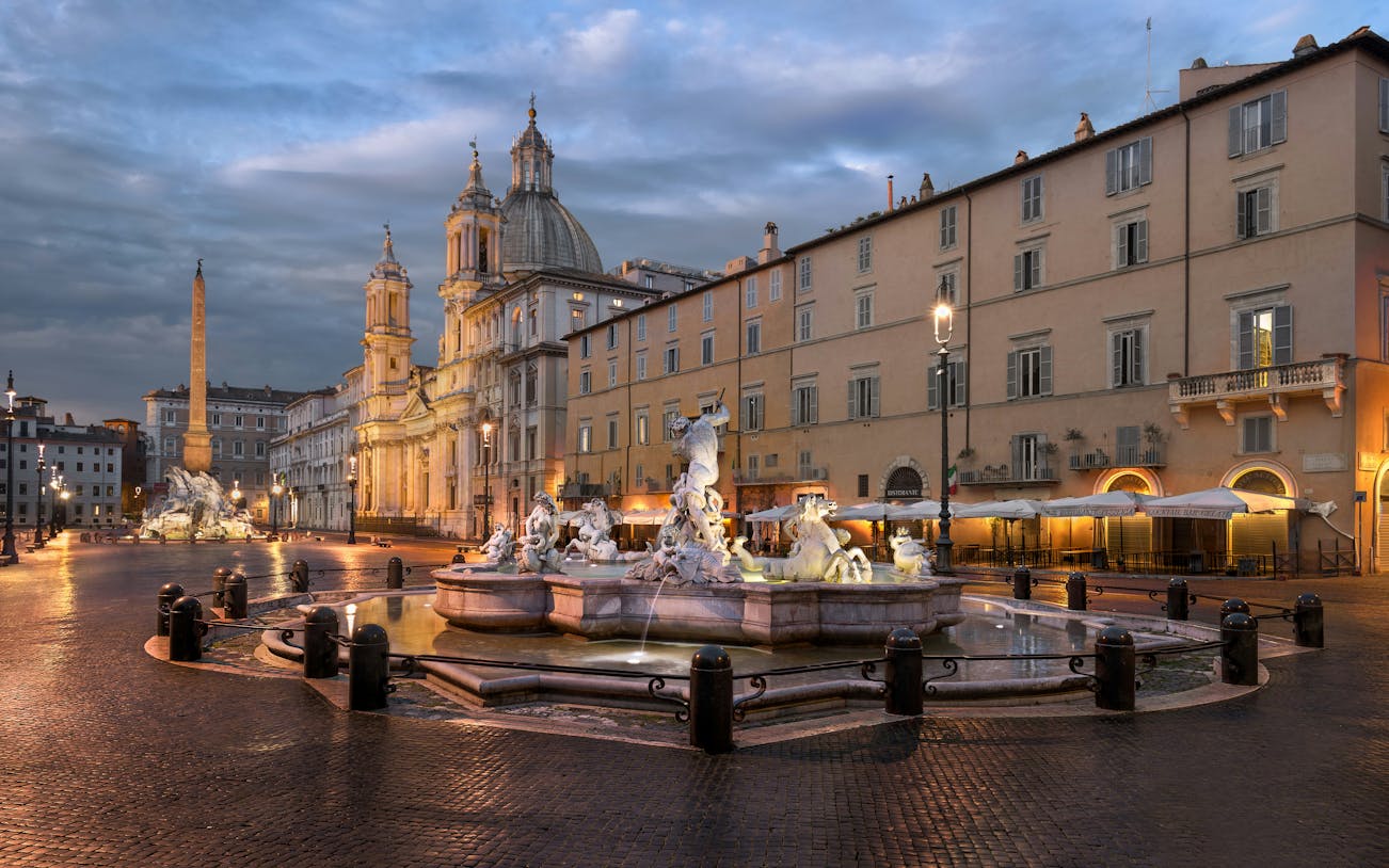 rome sunrise & breakfast by golf cart-1