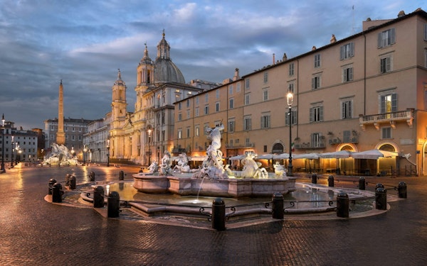 Rome Sunrise & Breakfast by Golf Cart