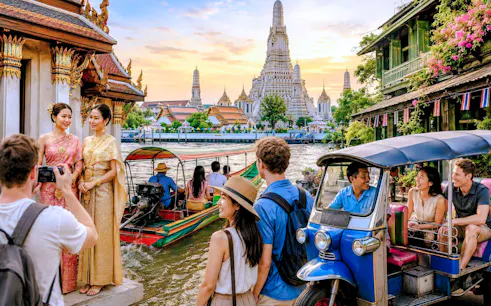bangkok icons: wat arun thai costume, canals & tuk-tuk adventure-1