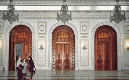 The National Museum of Contemporary Art entrance