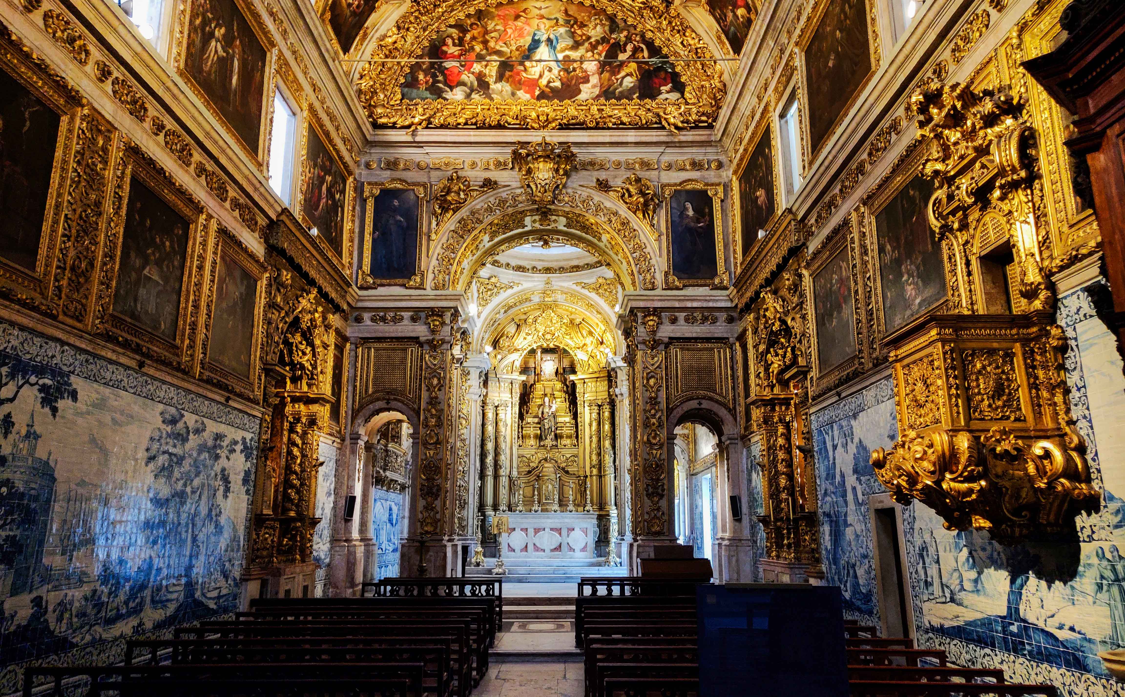 interior view of National Tile Museum, lisbon