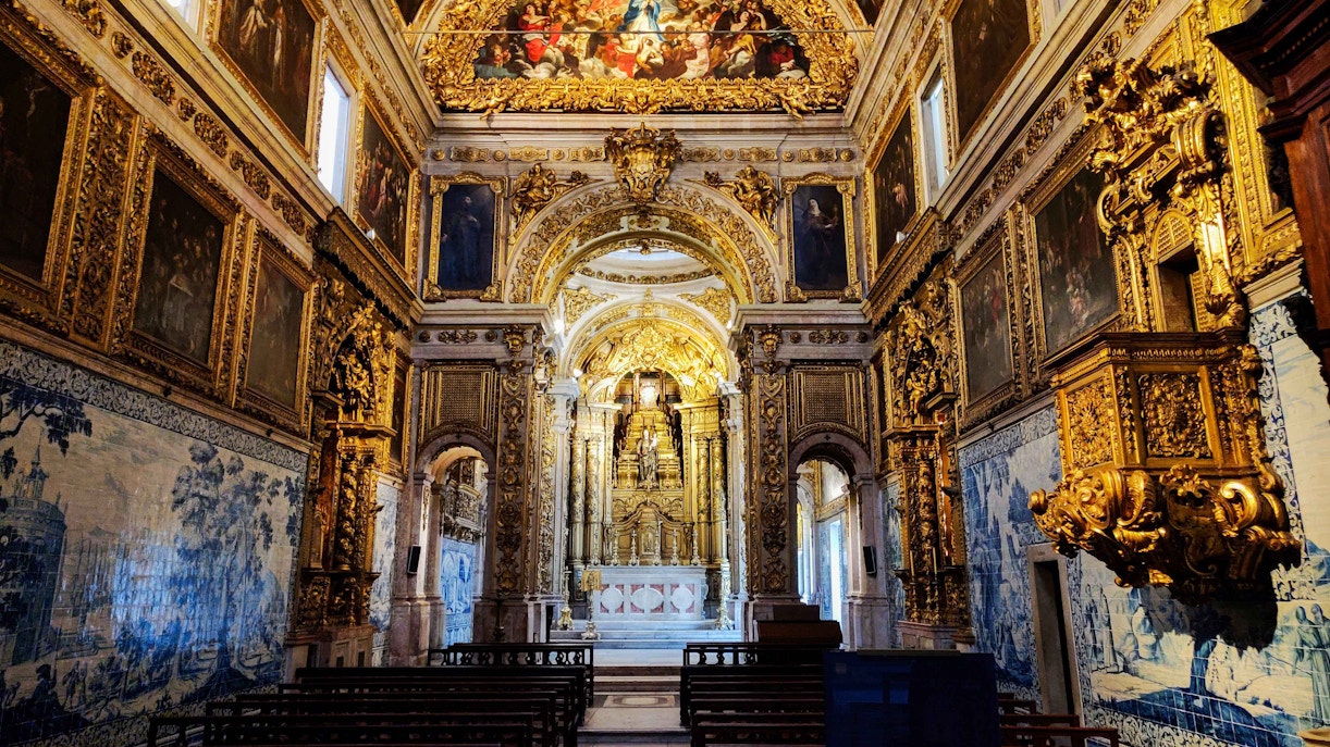 interior view of National Tile Museum, lisbon