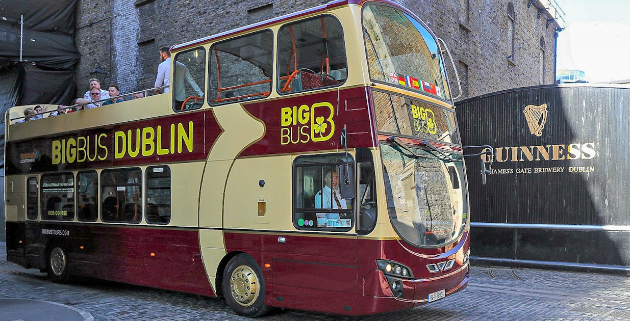 Big Bus Dublin Hop-On Hop-Off Tickets