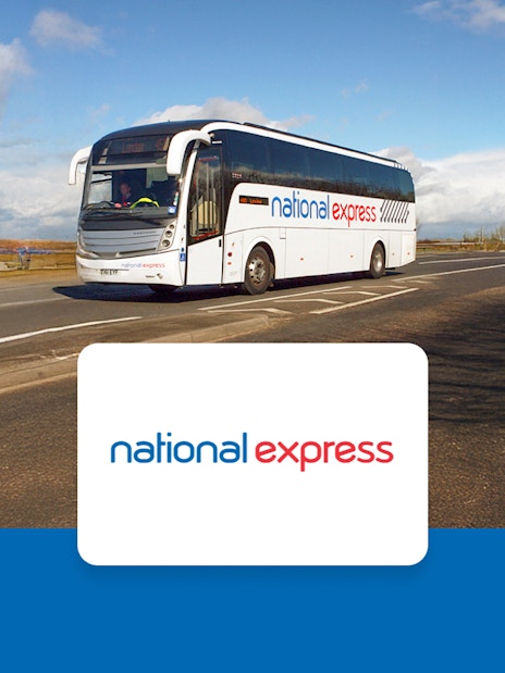 National Express bus on route to London Victoria Station.