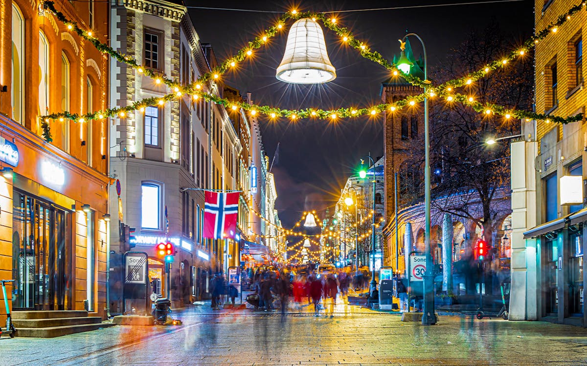 norway christmas shopping