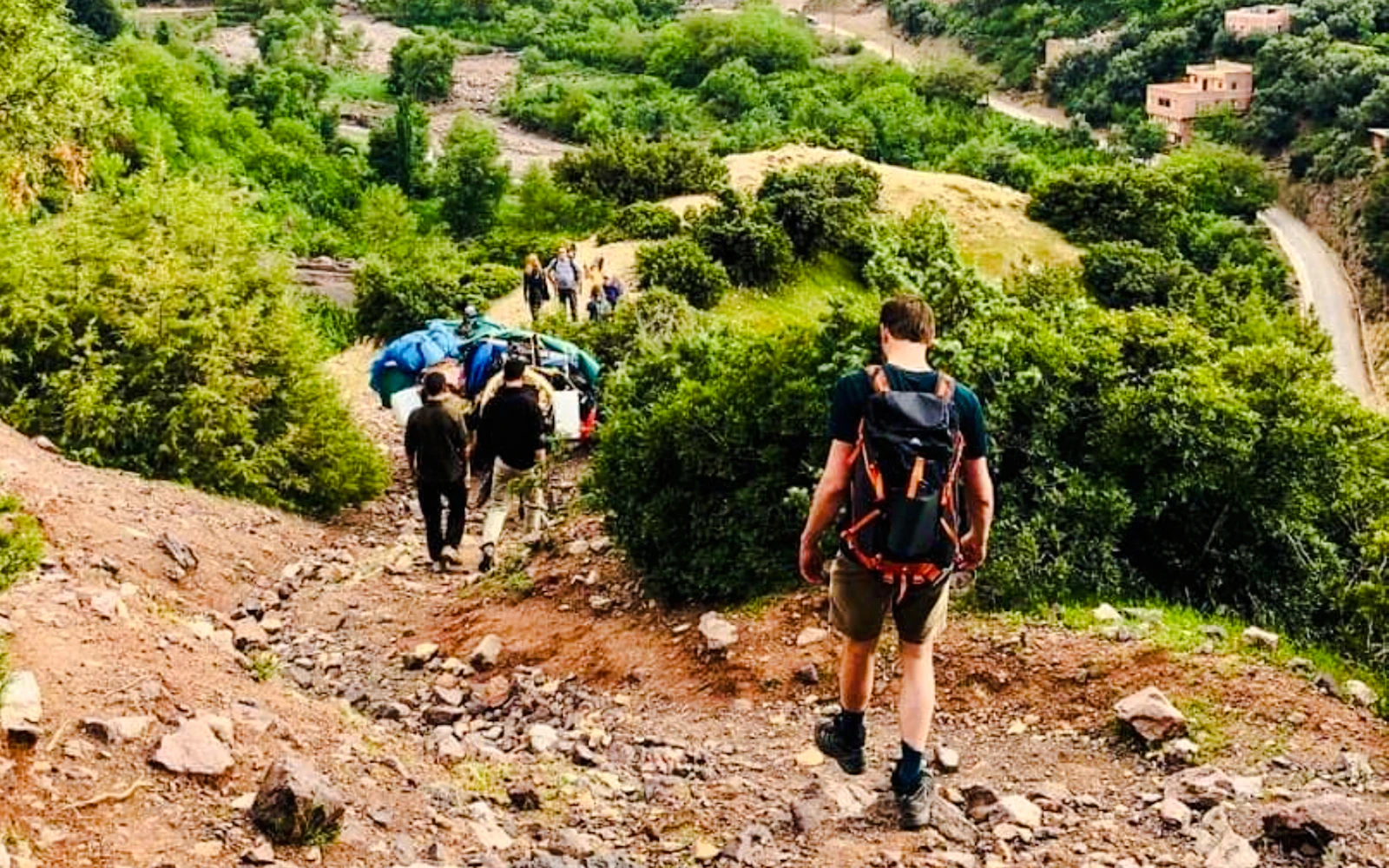 From Marrakesh: Al Haouz Mountains Guided Hike with Transfers (Product 56140)