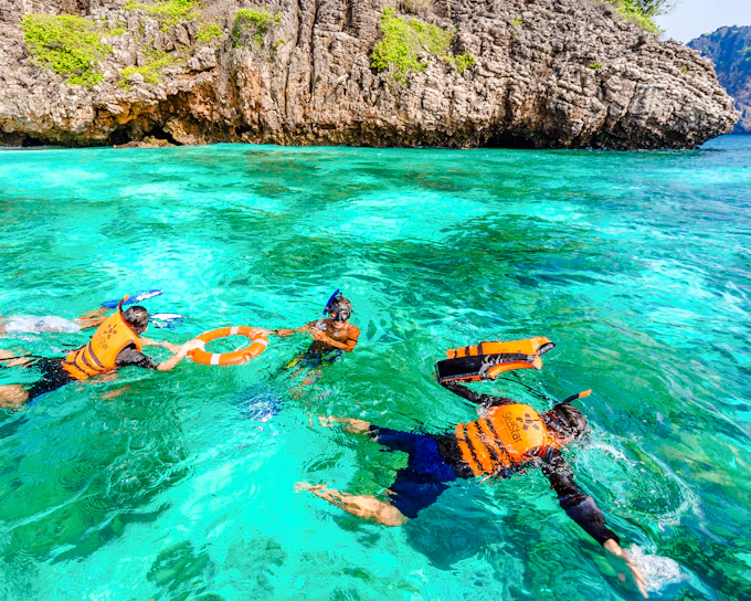 Koh Haa & Koh Rok Speedboat Snorkeling Tour with Lunch and Hotel Transfers