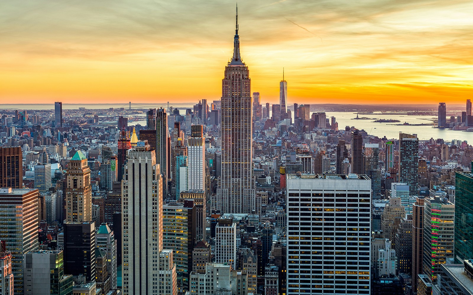 New York Sunset helicopter tour