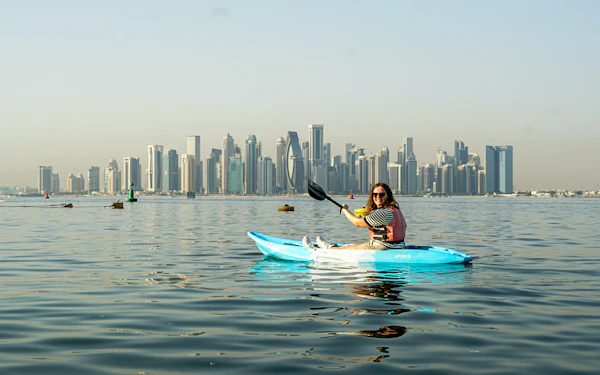 The Pearl Guided Kayak Tour in Doha