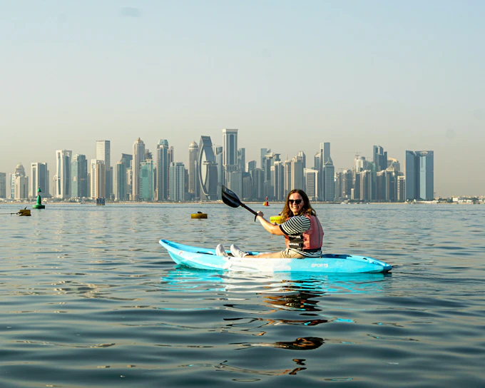 The Pearl Guided Kayak Tour in Doha
