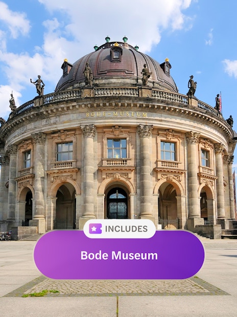 Bode Museum exterior in Berlin, included with Berlin WelcomeCard.