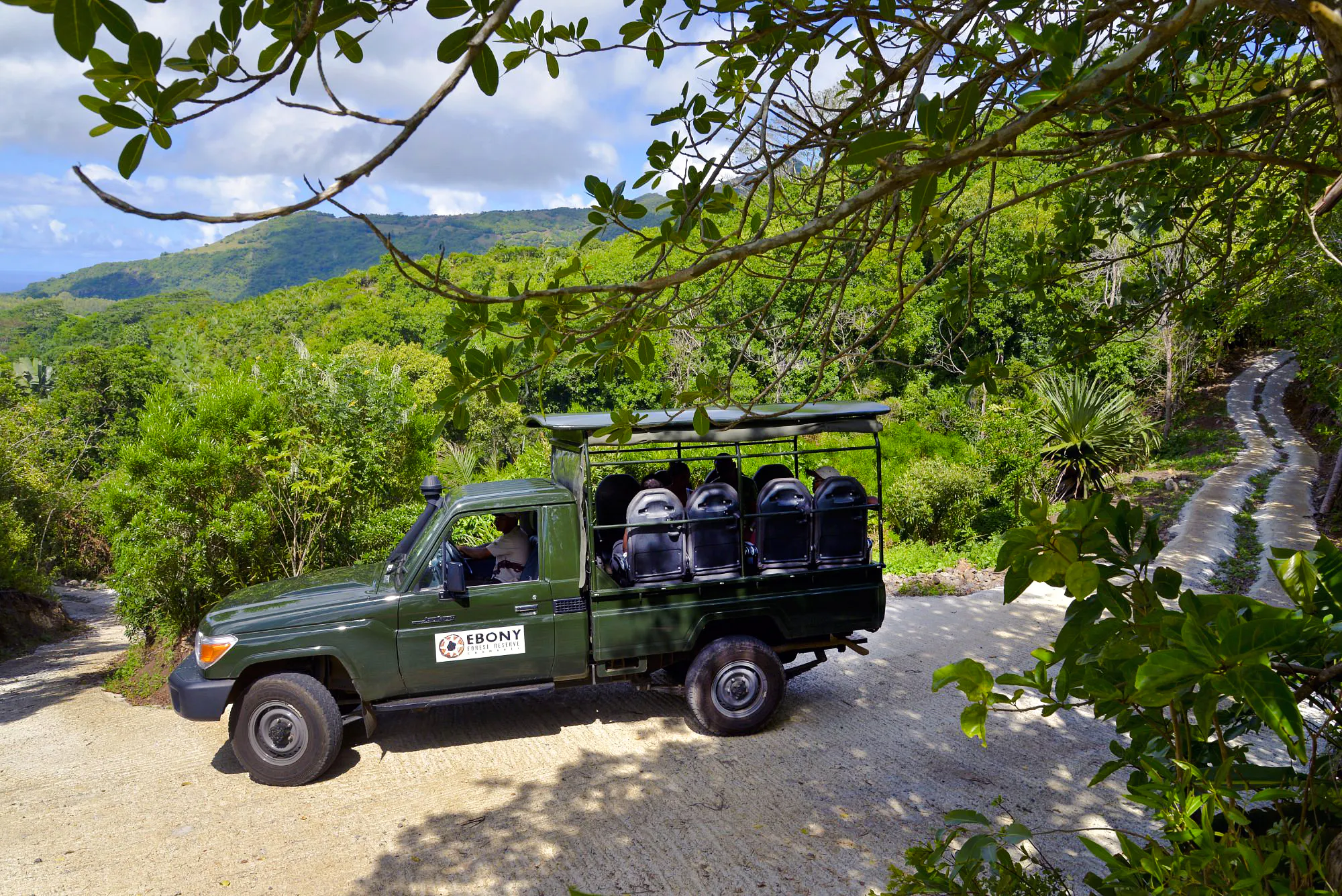 Chamarel Private Tour: Ebony Forest Jeep Safari, Seven Coloured Earth & Waterfall with Lunch Image 12