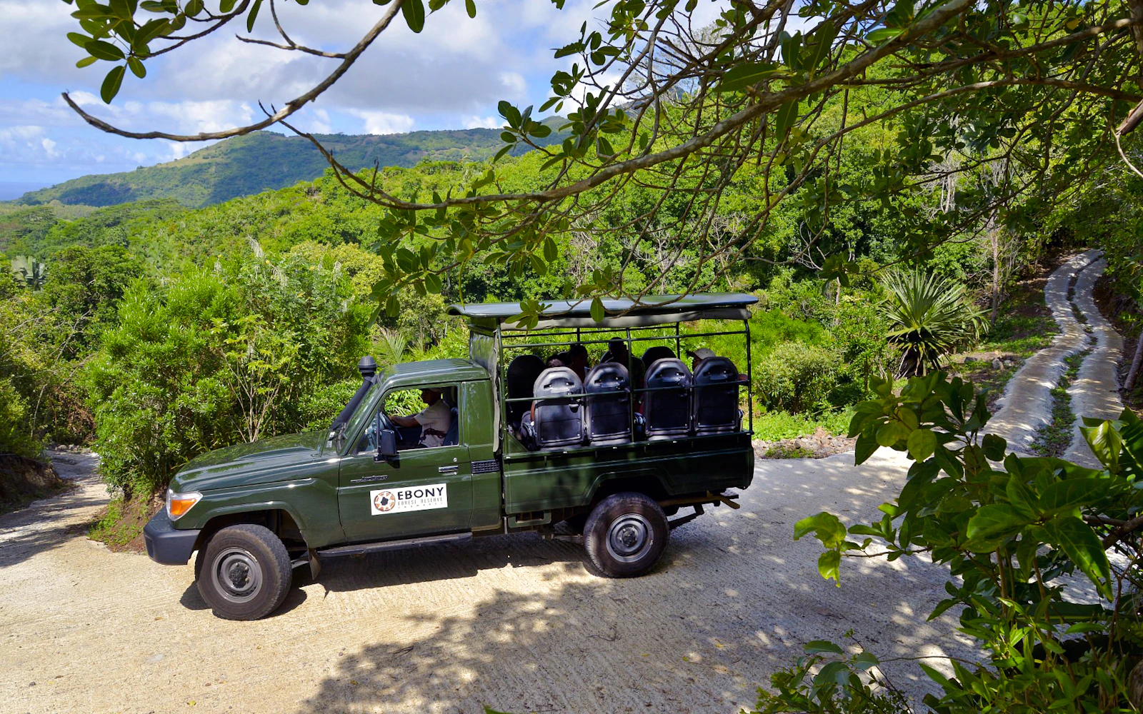 Chamarel Private Tour: Ebony Forest Jeep Safari, Seven Coloured Earth & Waterfall with Lunch Image 12