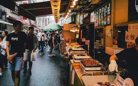 Tokyo Night Tour: Dinner cruise,Tokyo Tower,Tsukiji & Shinjuku