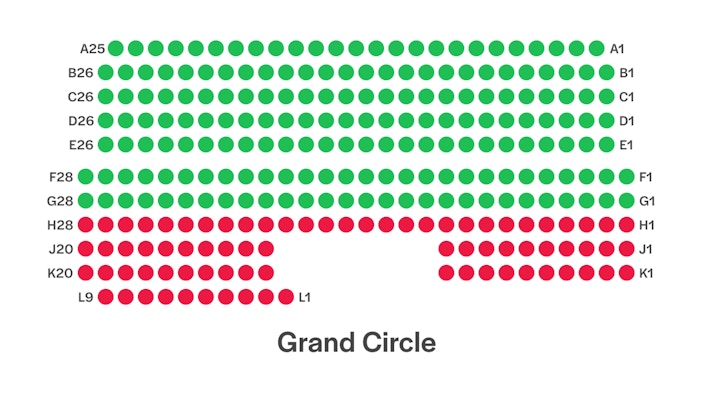 Savoy Theatre Upper Circle