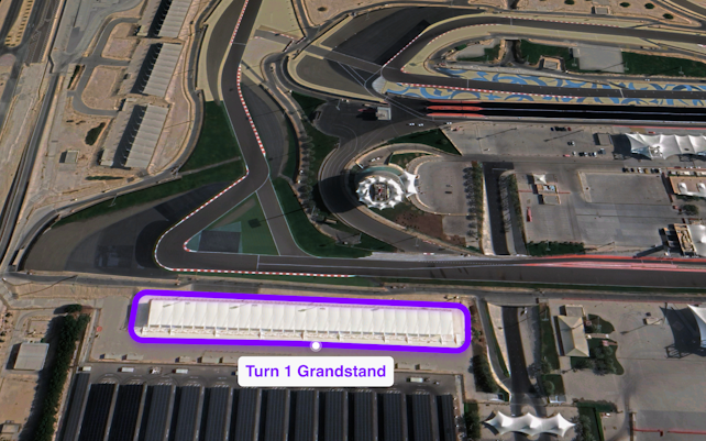 Bahrain GP Grandstands