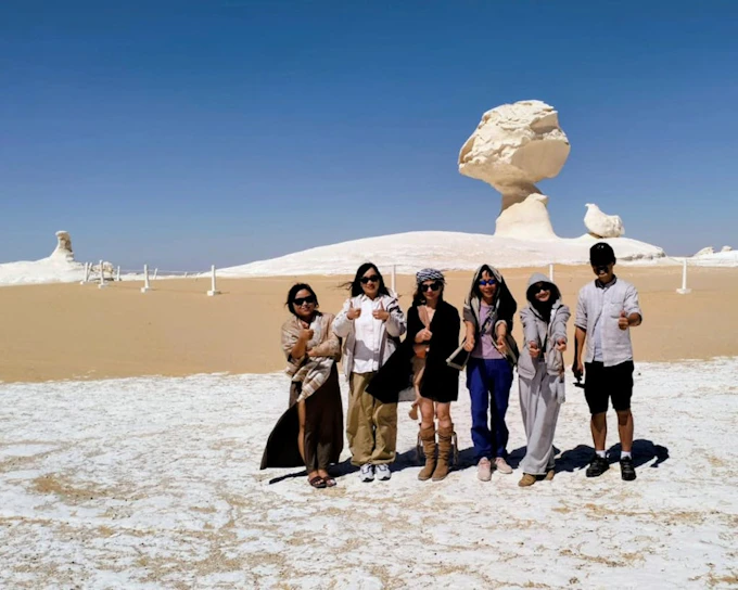 Black and White Desert Private Safari from Cairo with Bedouin Camping and Meals (Product 54862)