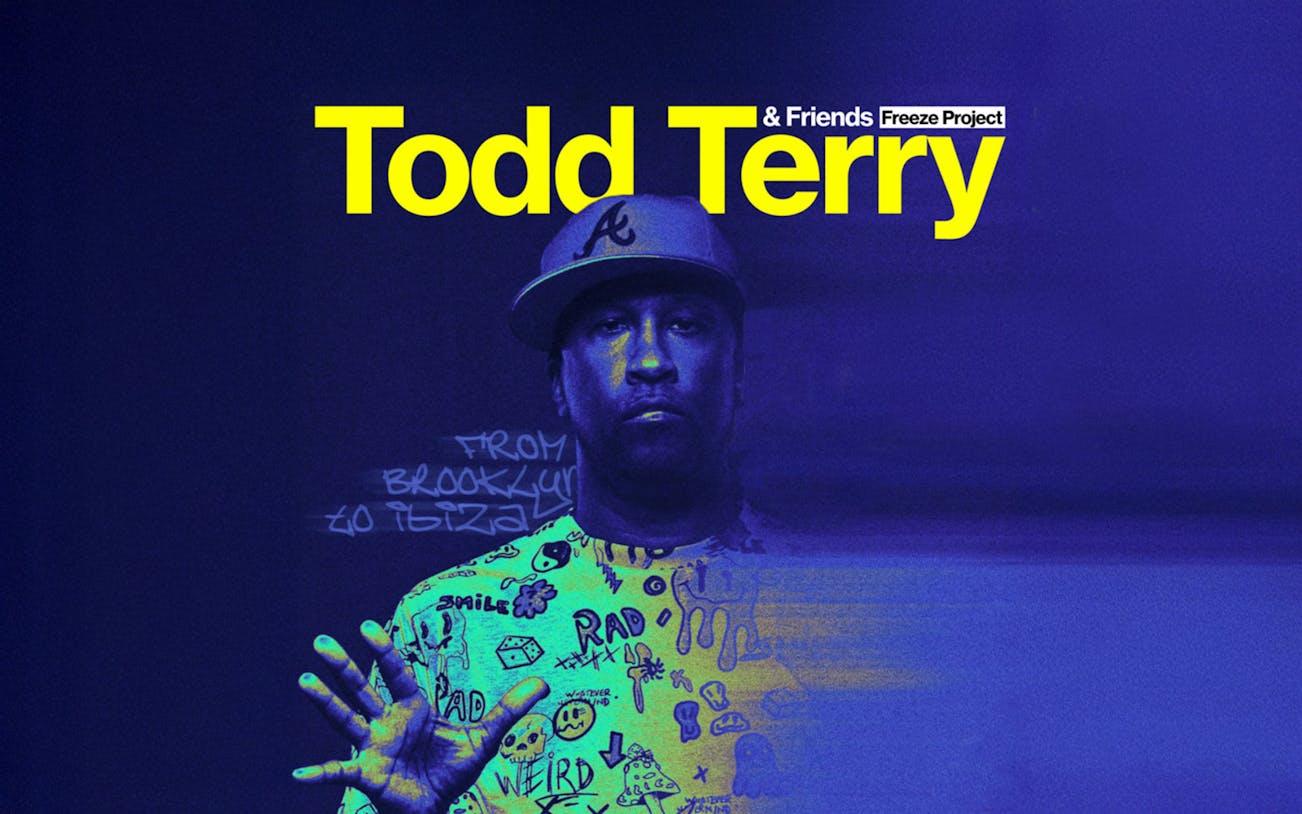 Todd Terry promotional poster for Eden on Wednesdays event.