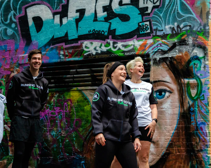 Melbourne Laneways & Street Art Running Tour with Coffee