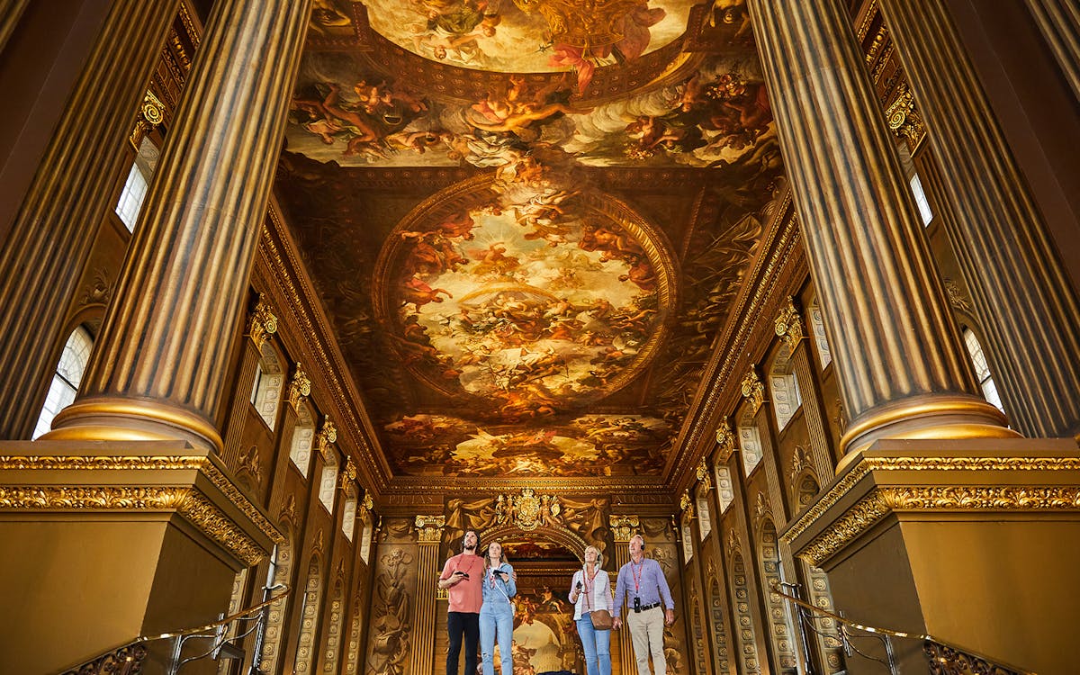 the old royal naval college painted hall-1 the old royal naval college painted hall-1