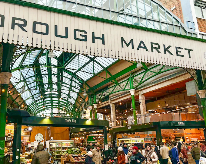 Eating London: Borough Market & Bankside Guided Walking Food Tour