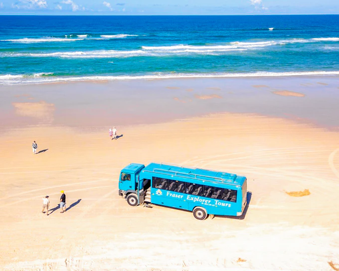 From Hervey Bay: K'gari (Fraser Island) 1-Day Classic Coach Tour with Lunch