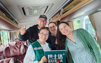from beijing: mutianyu great wall, summer palace and old summer palace guided bus tour-1