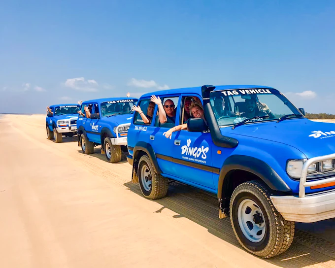 From Rainbow Beach: K'gari (Fraser Island) 3-Day Self-Drive 4WD Tour