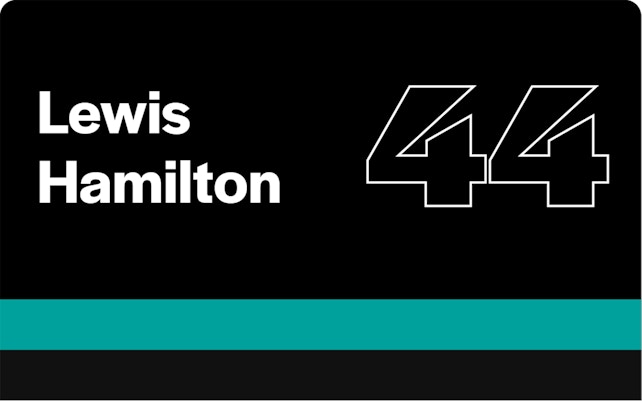 F1 Drivers Sir Lewis Hamilton