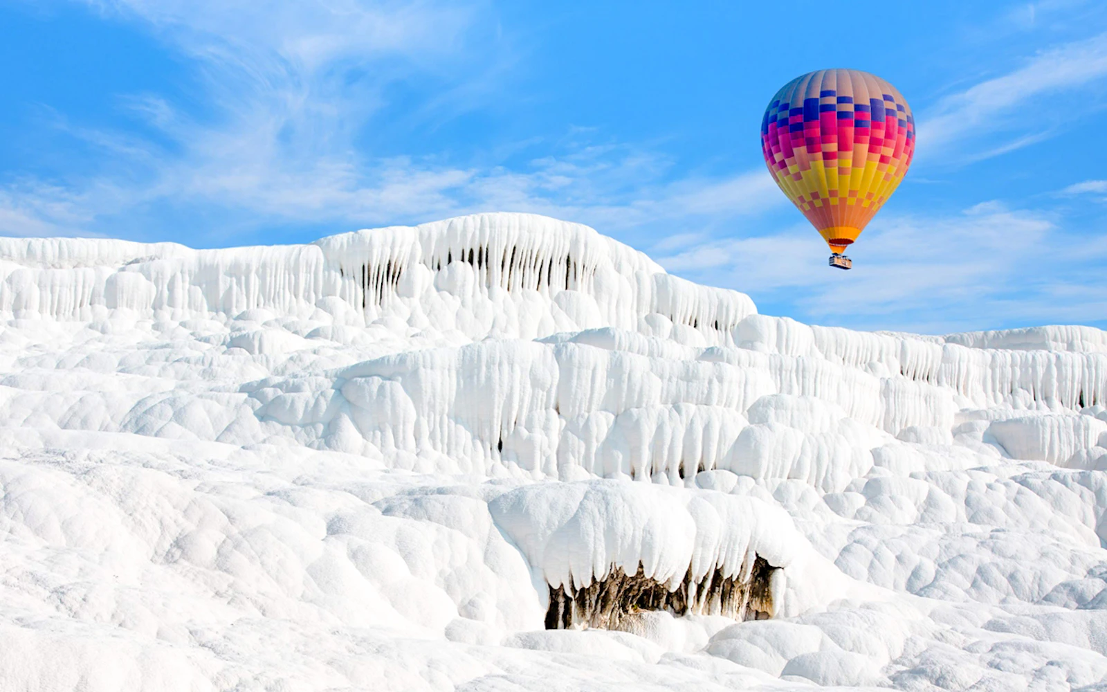 Pamukkale Hot Air Balloon Flight at Sunrise