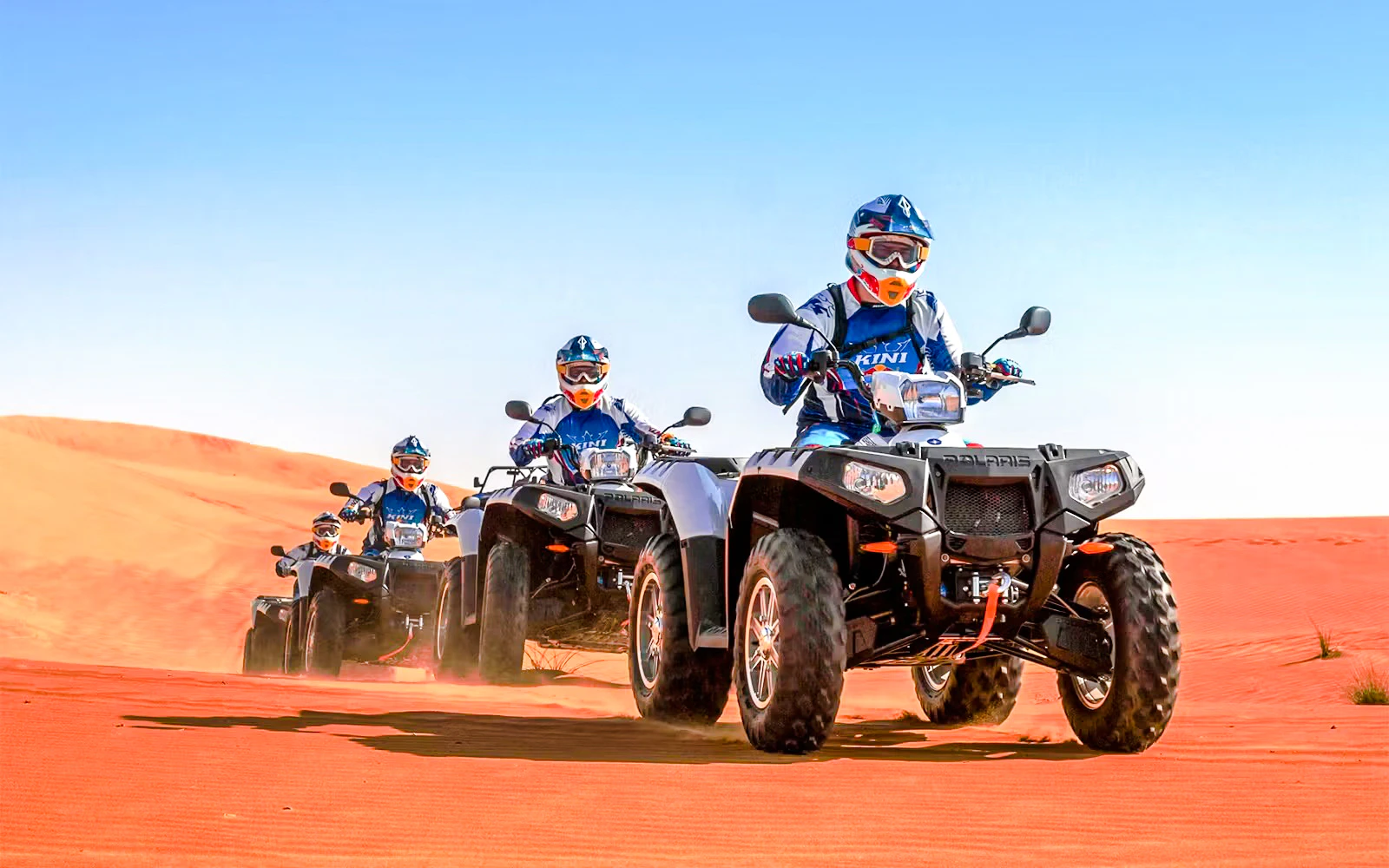 Dubai Desert Safari with Quad Biking, BBQ Dinner and Live Shows with Hotel Transfers