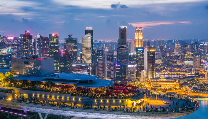 Valentine's Day in Singapore - Marina Bay Skypark