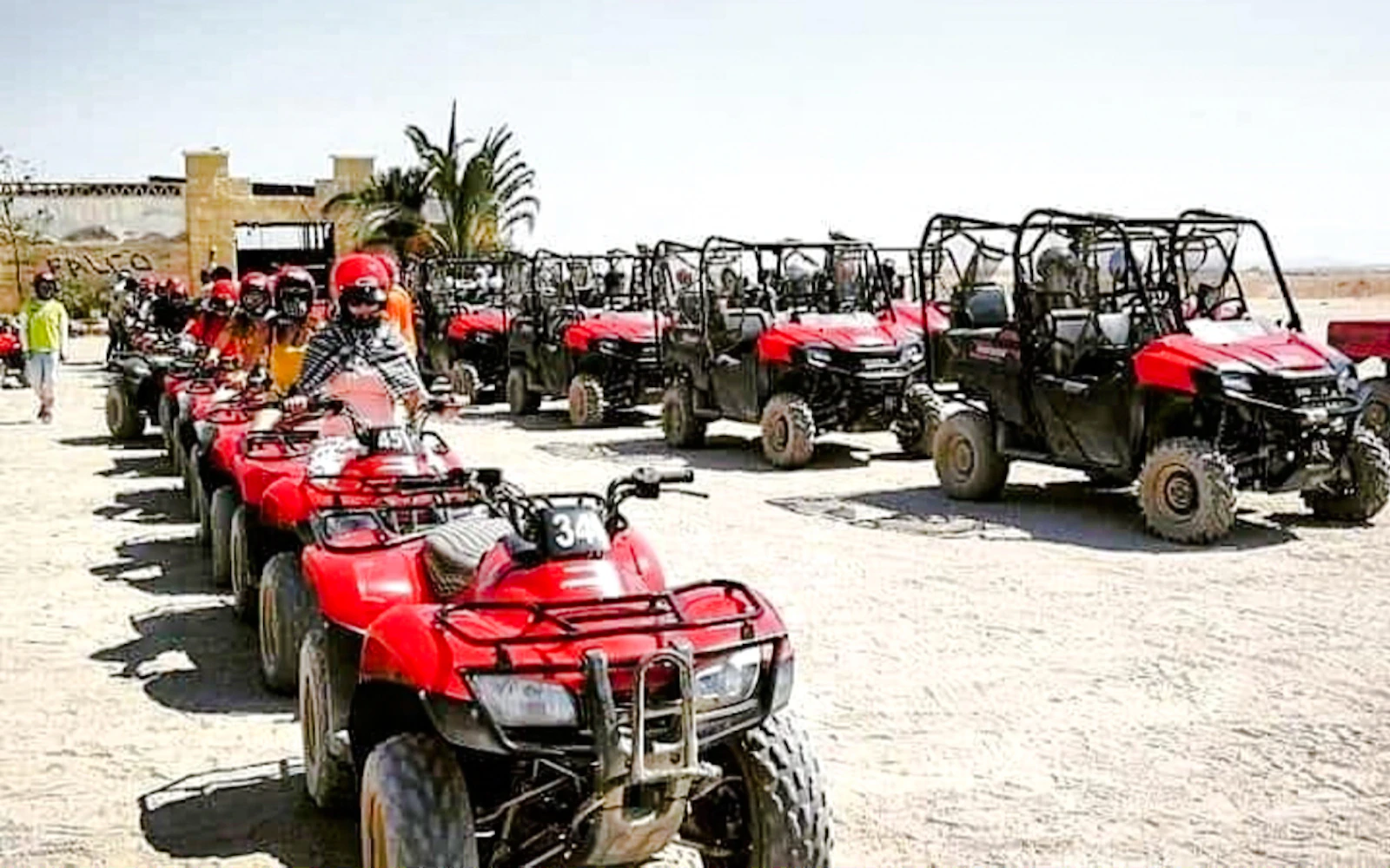 Hurghada Desert Safari with Quad Bike and Buggy Ride, Dinner and Show