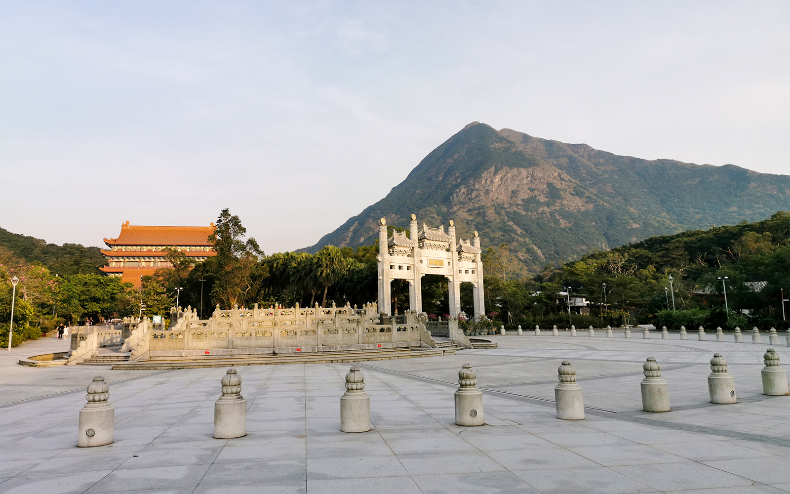 Ngong Ping village