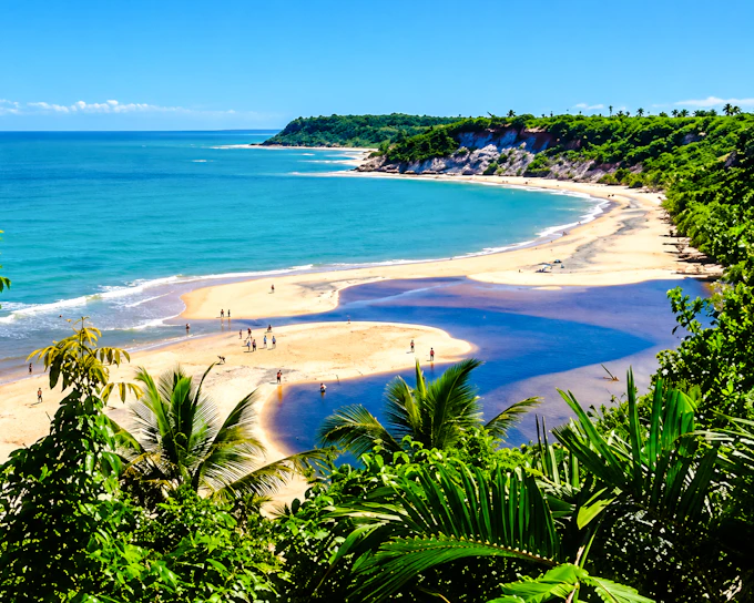 From Porto Seguro: Caraíva Day Trip with Hotel Transfers and River Canoe Crossing (Product 55797)
