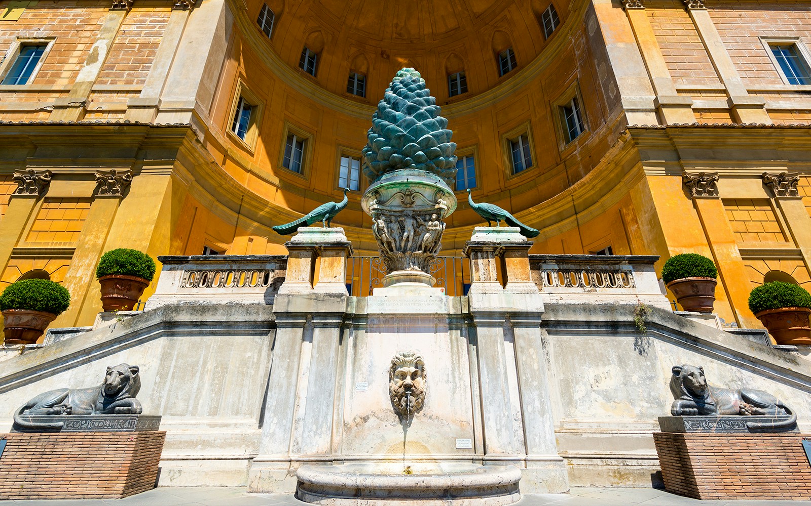 Pinecone Courtyard, Vatican Museums