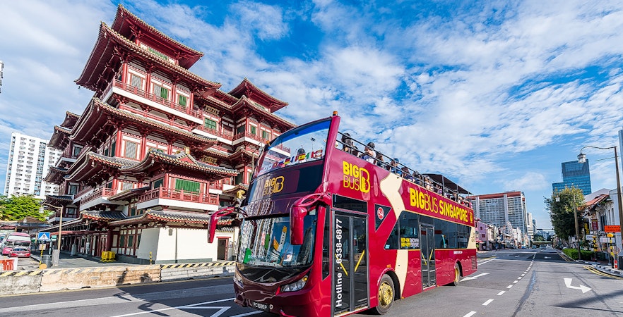 Big Bus Singapore Hop-on hop-off Tickets