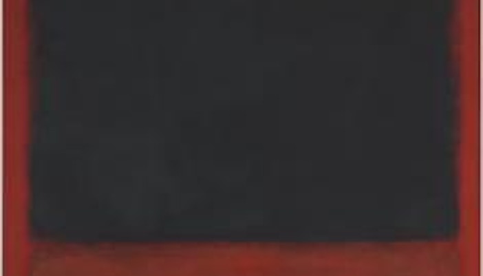 "Untitled – Black, Red over Black and Red" by Mark Rothko, 1964