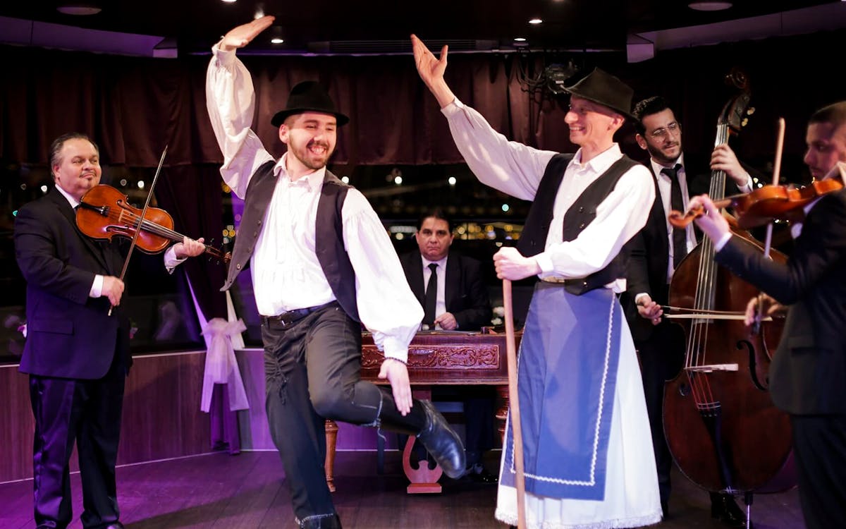 budapest: danube dinner cruise with 6-course menu & folklore show-8 budapest: danube dinner cruise with 6-course menu & folklore show-8