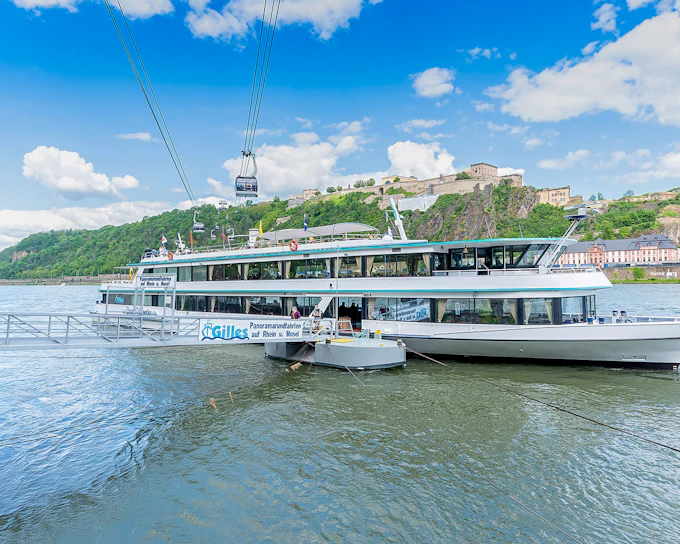 From Koblenz: 1-Hour Old Town Panorama Sightseeing Cruise
