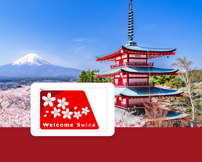 Welcome Suica IC Card