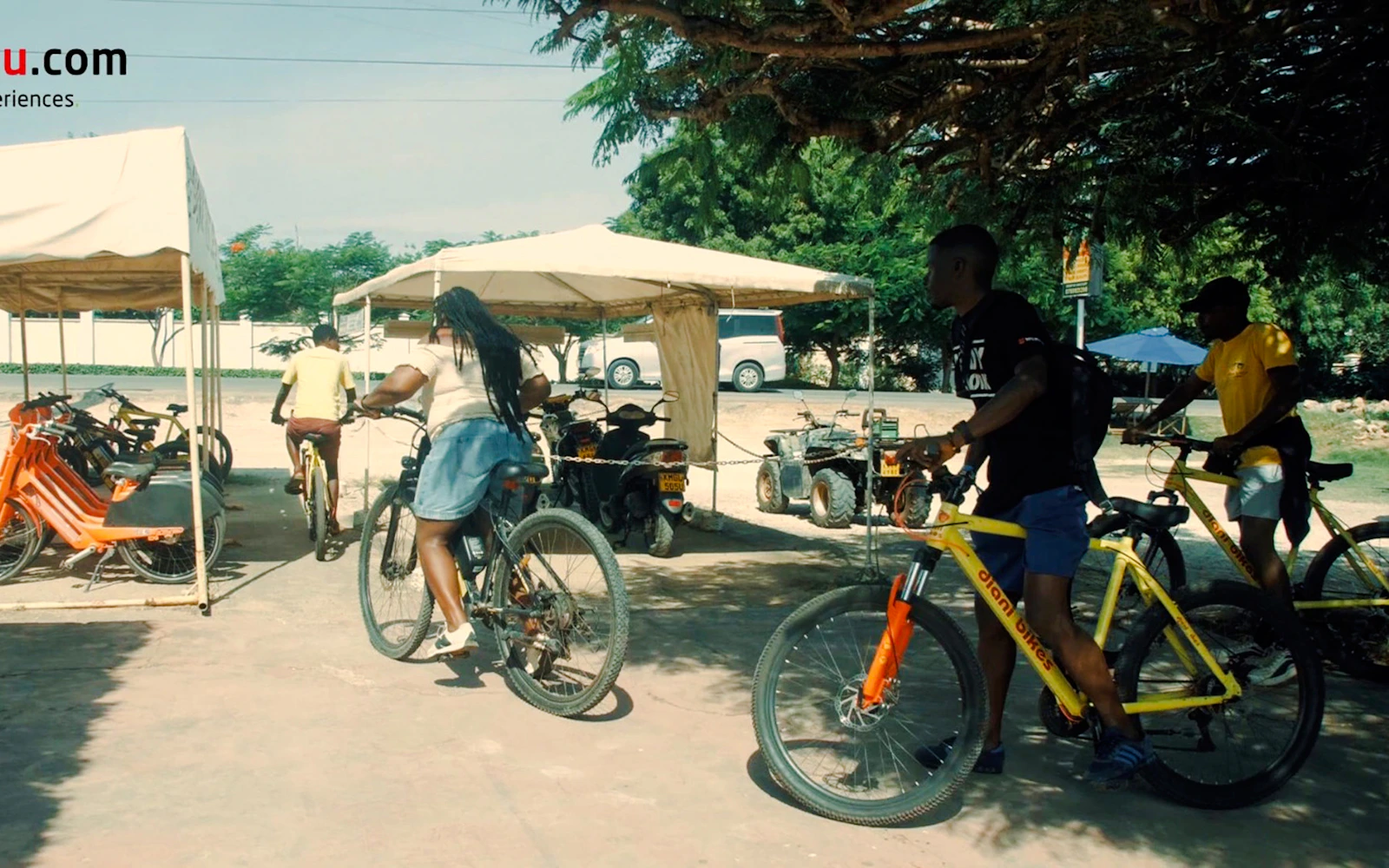 Diani Beach Village Bike Tour with Hotel Pickup and Drop-off (Product 56604)