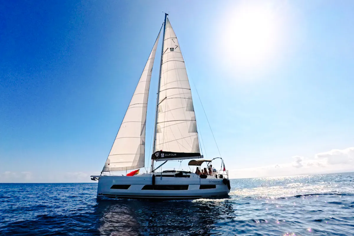 Catania Coast Sailing Cruise with Swim Stop and Sicilian Aperitif