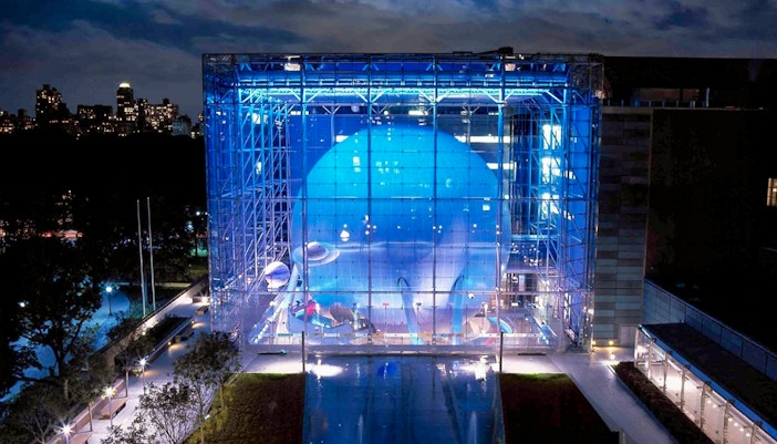 Rose Center for Earth and Space at American Museum of Natural History, New York City.