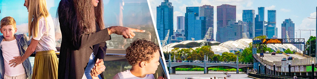Combo: Biglietti per lo Skydeck di Melbourne + crociera di 1 o 2 ore sul fiume Yarra