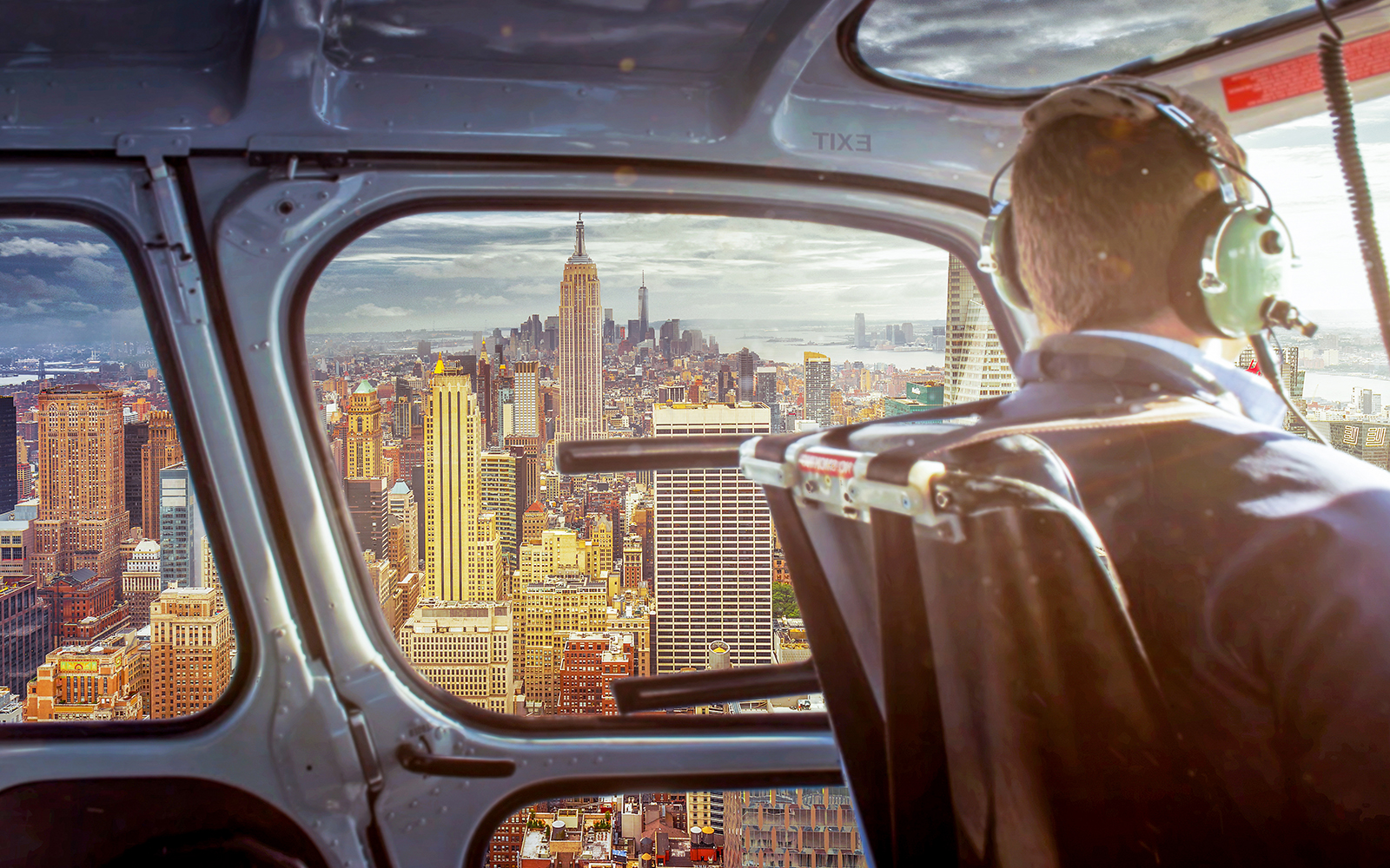New York Sunset helicopter tour
